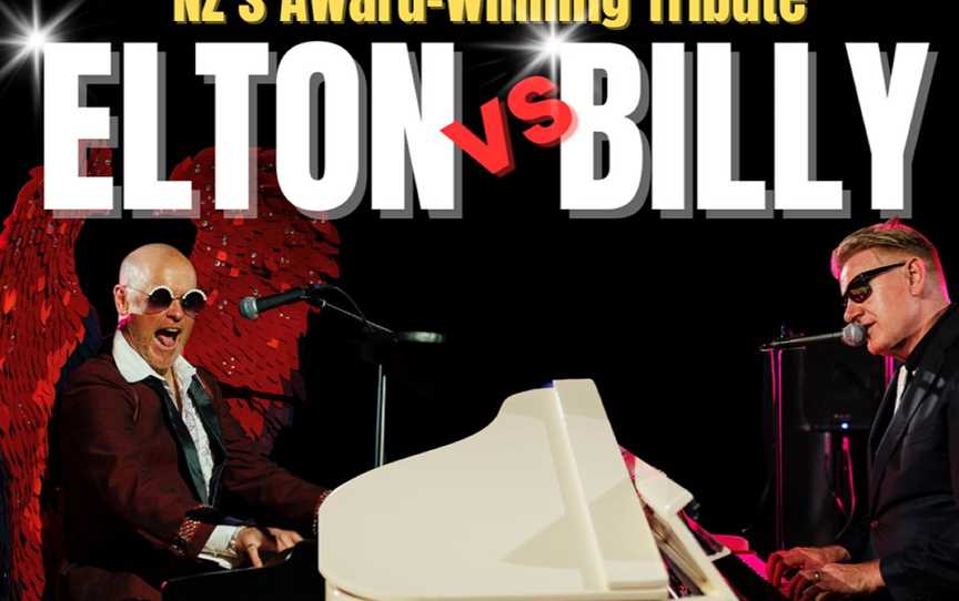 Elton John vs Billy Joel NZ Tribute - Christchurch, Events in Christchurch Central