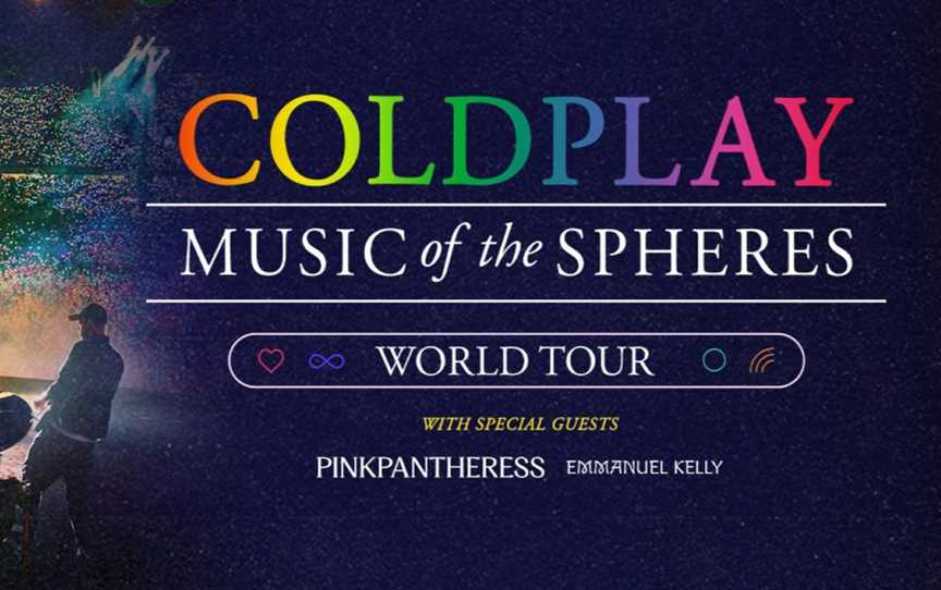 Coldplay – Music Of The Spheres World Tour, Events in Sydney Olympic Park