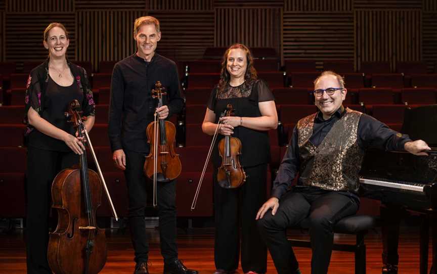 Chimera Ensemble Piano Quartet - Melinda Forsythe, Daniel Schmitt, Rebecca Glorie, Tommaso Pollio