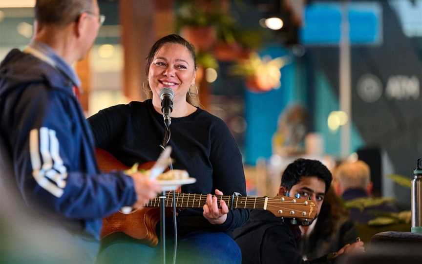 Lilly Gogos at Brookfield Place Perth