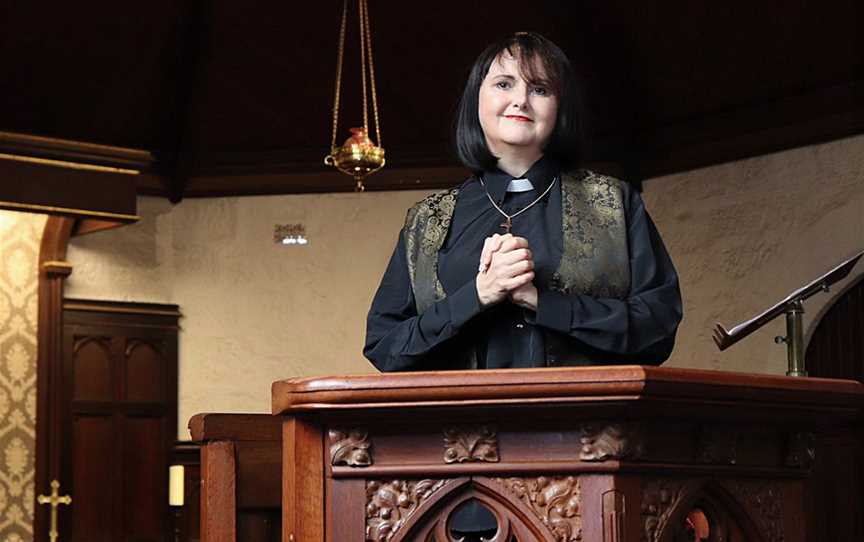 Meredith Hunter plays Geraldine Granger, the new female vicar, in The Vicar of Dibley.