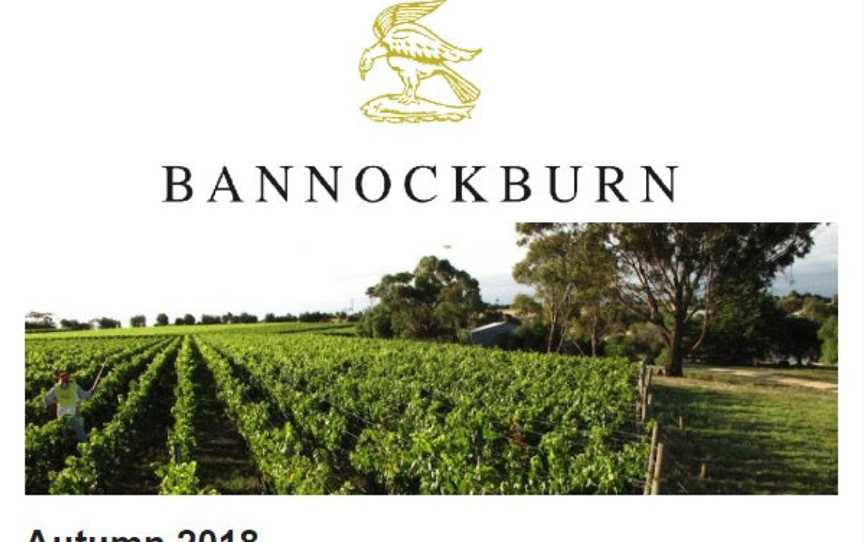 Bannockburn Vineyards, Bannockburn, Victoria