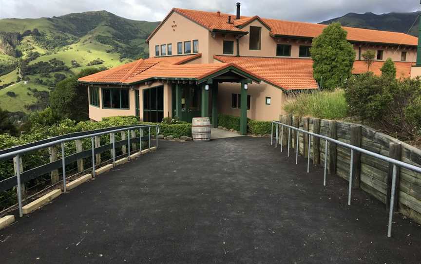 The Akaroa Winery at Takamatua Valley Organic Vineyards, Akaroa, New Zealand