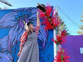 Beach to Bush Arts Festival (Jotterbook - The Recycled Material Flowers Workshops)