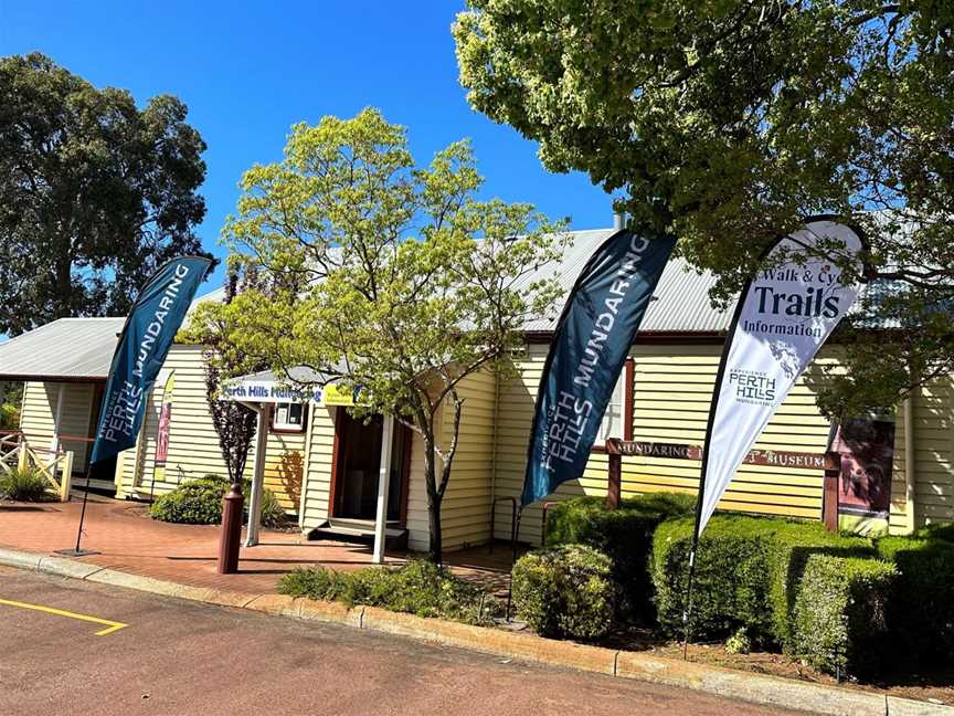 Perth Hills Mundaring Visitor Centre is situated in the Old School building