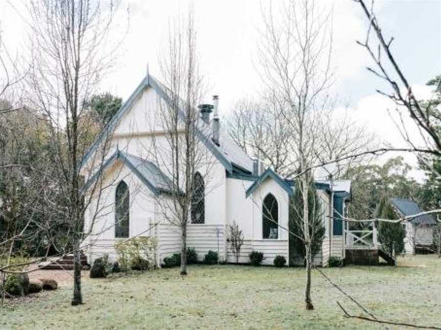 Church Conversion, Private Garden, Family Escape, Lyonville, VIC