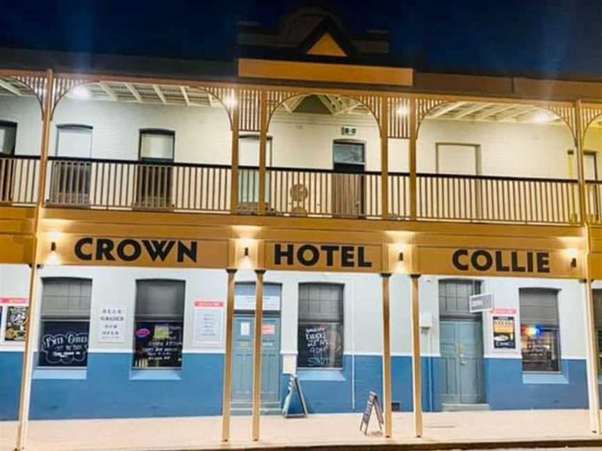Crown Hotel Collie, Accommodation in Collie