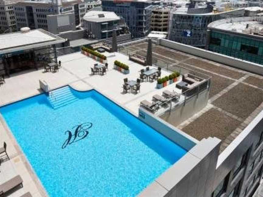 Apartment with Hot tub, Rooftop pool, gym & sauna, Eden Terrace, New Zealand