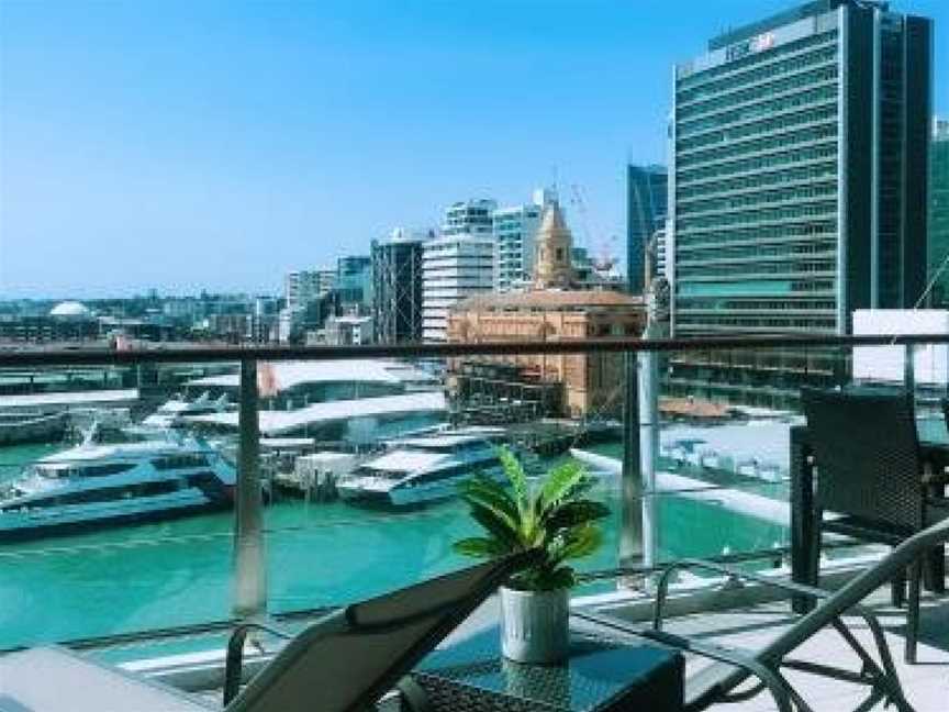 All New Lux Panoramic Sea-view Penthouse on Princes Wharf! The Heart of Auckland CBD! Free Parking!, Eden Terrace, New Zealand