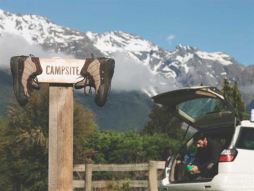 Mrs Woollys Campground, Glenorchy, New Zealand