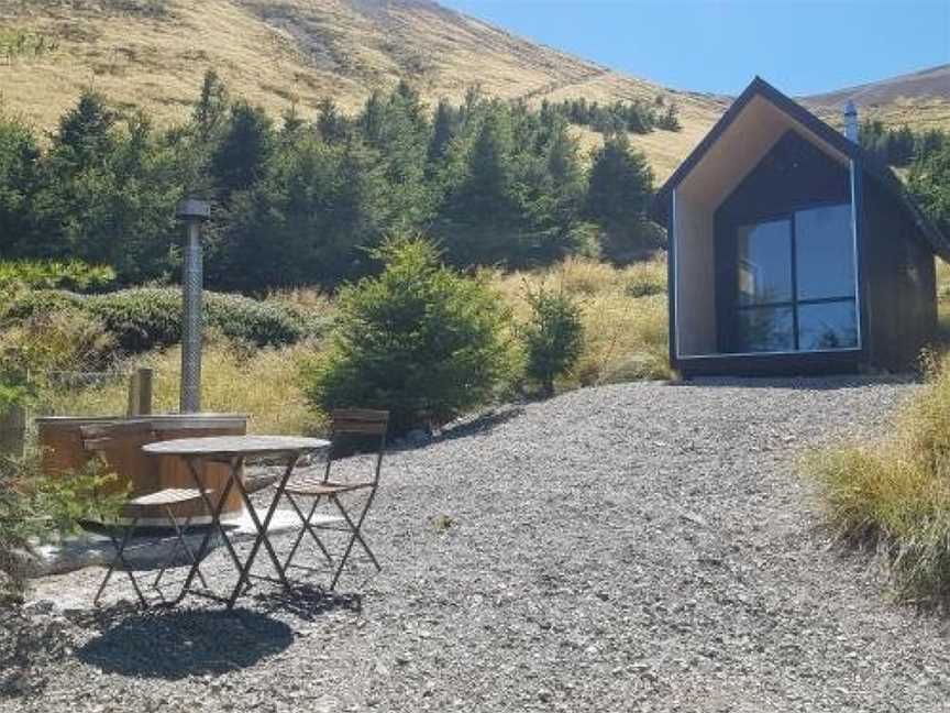 Lake Stella Mountain Huts, Hanmer Springs, New Zealand