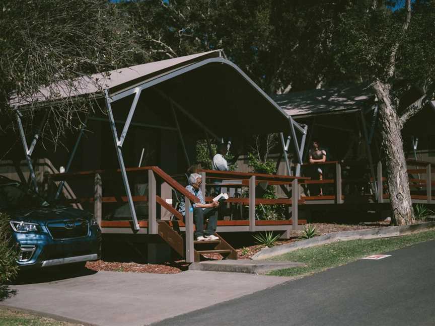 Glamping at Reflections Bonny Hills