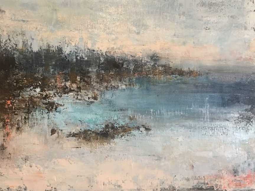 Day End at Curtis Bay, Oil on Canvas, 122cm x 153cm