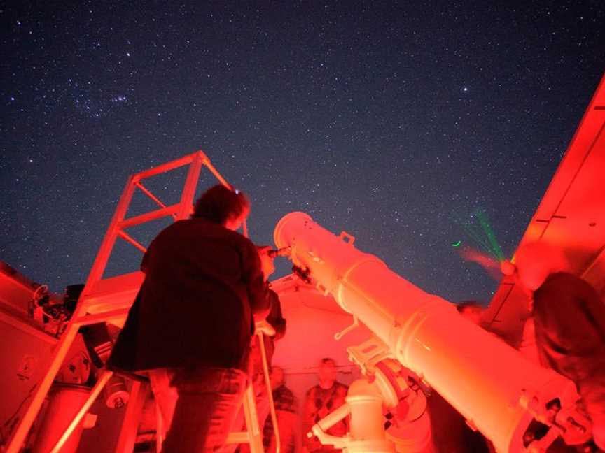 Looking through the Calver Telescope