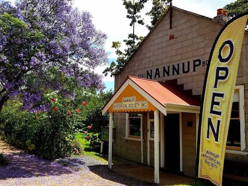 Nannup Historical Society, Tourist attractions in Nannup