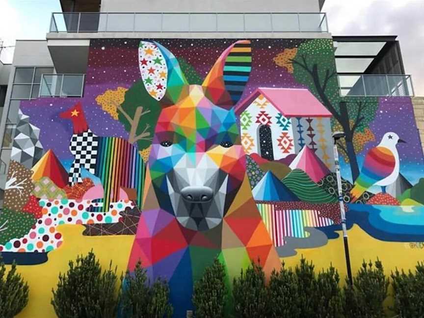 Okudart Mural, Tourist attractions in Subiaco