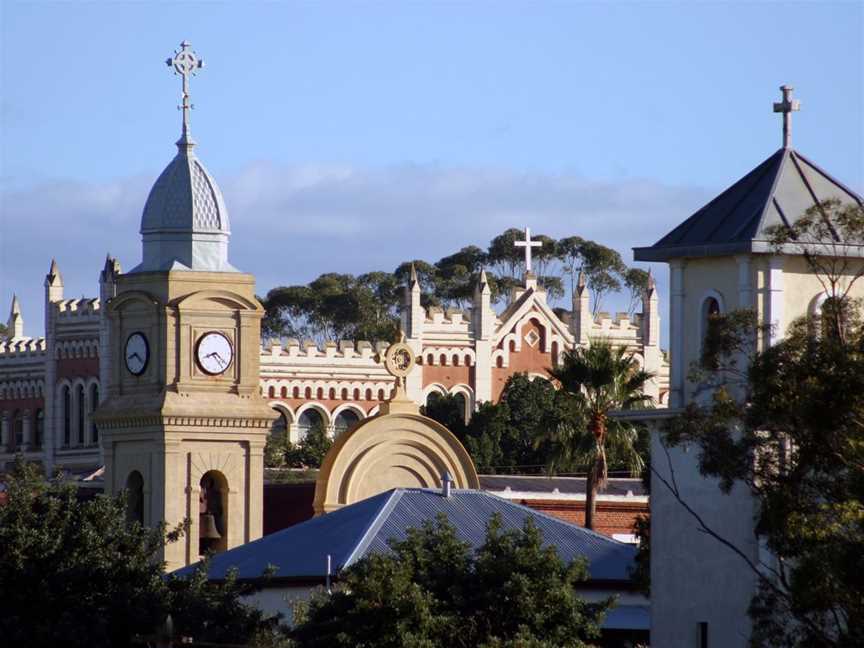 The historical buildings of New Norcia