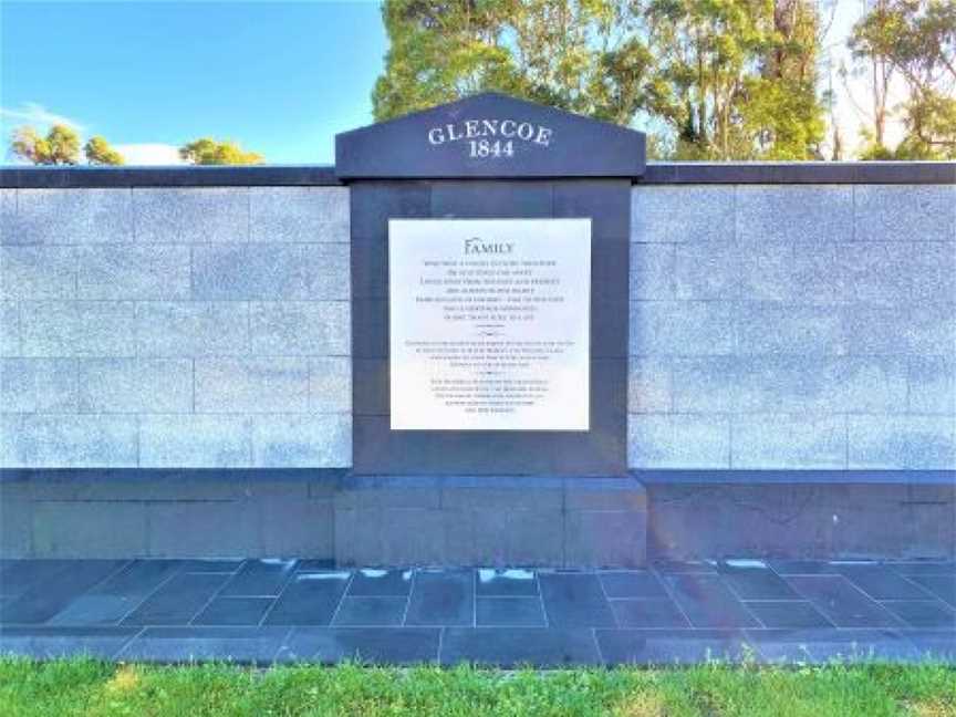 Glencoe Memorial Wall, Tourist attractions in Glencoe