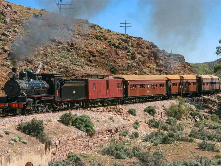 Pichi Richi Railway, Darwin;Quorn, SA