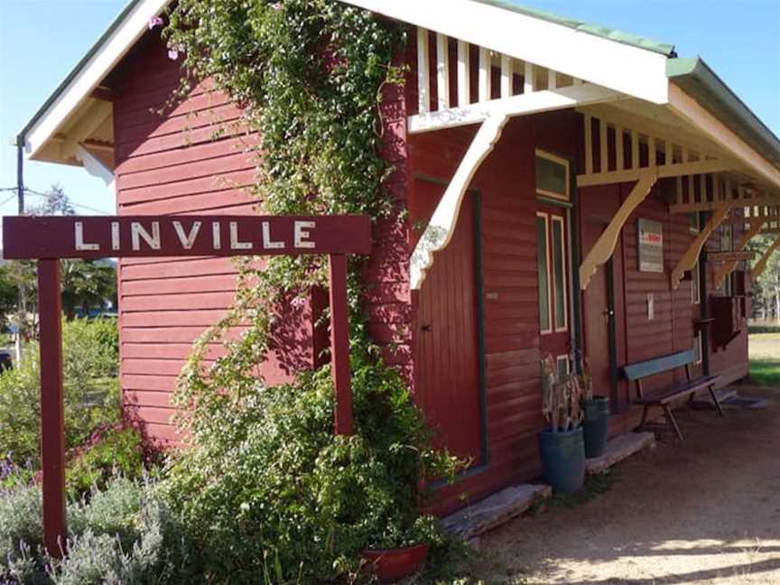 Brisbane Valley Rail Trail Linville Trailhead, Tourist attractions in Linville