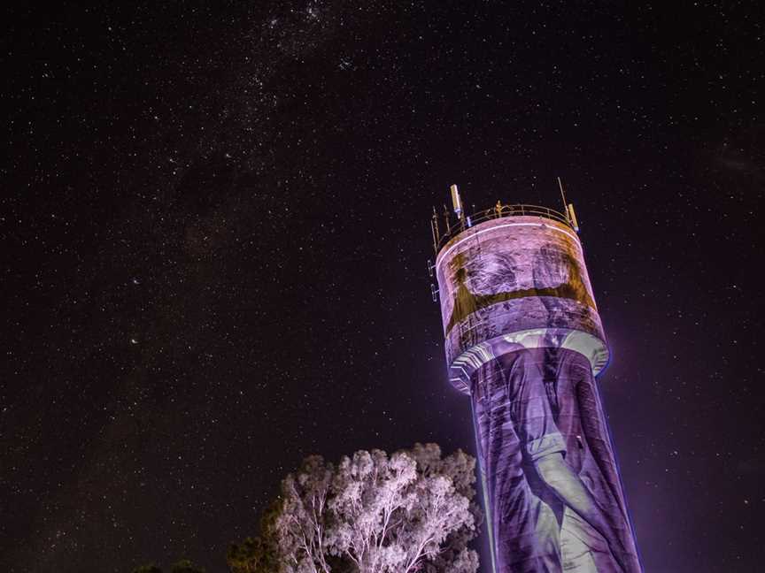 Charleville Water Tower @ night