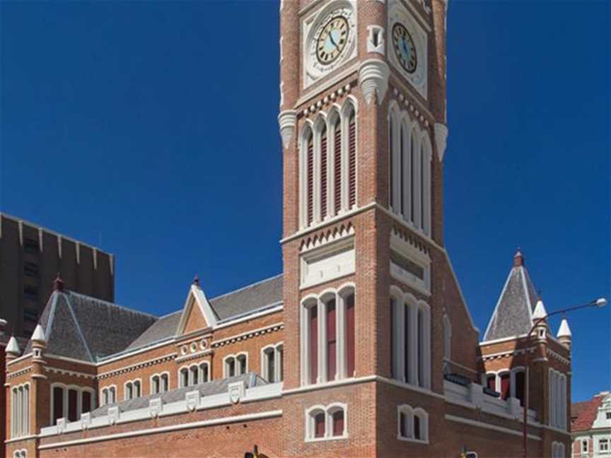 Perth Town Hall, Tourist attractions in Perth