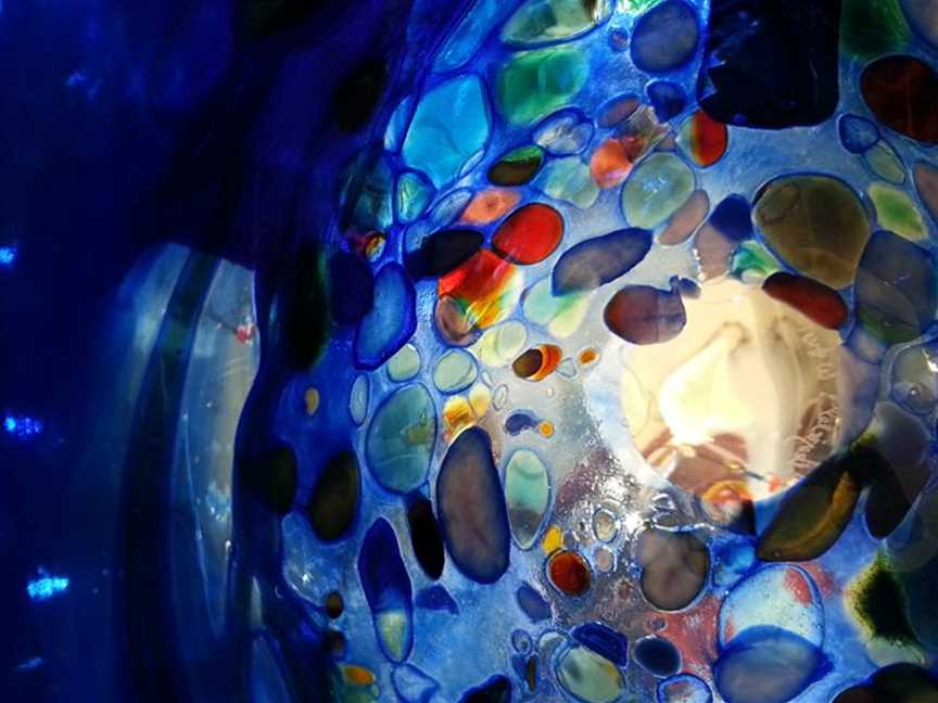 Art glass creatd by Peter Reynolds