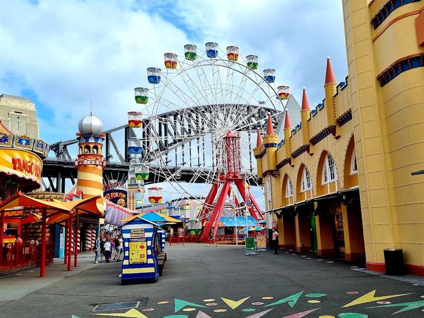Luna Park Sydney, Tourist attractions in Milsons Point