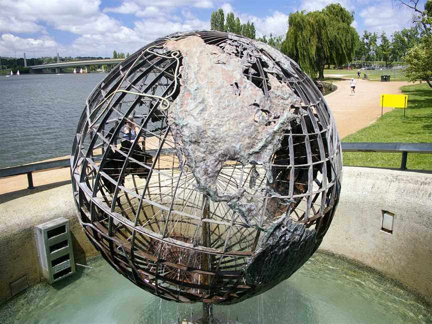 Captain Cook Memorial Globe, Canberra, ACT