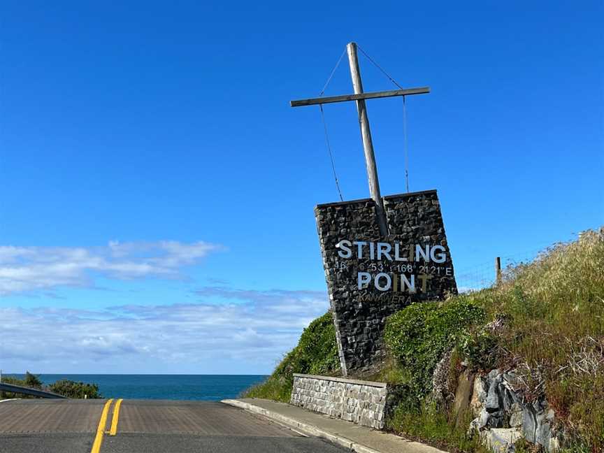 Stirling Point, Bluff, New Zealand