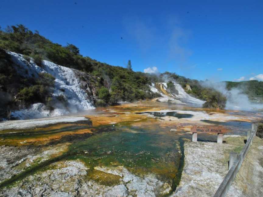 Orakei Korako Geothermal Park & Cave, Taupo, New Zealand