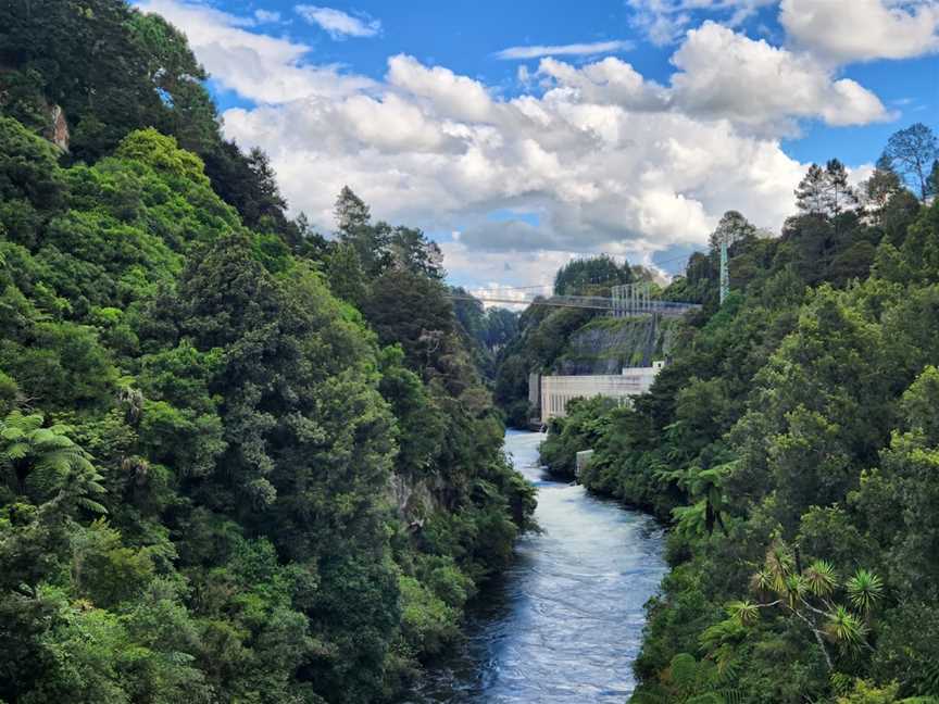 Arapuni Suspension Bridge, Arapuni, New Zealand