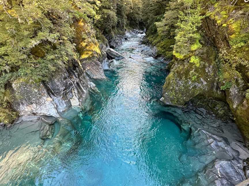 Blue Pools, Wanaka, New Zealand