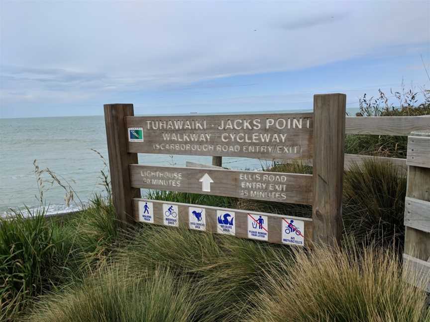 Tuhawaiki Point (Jack's) Lighthouse, Scarborough, New Zealand