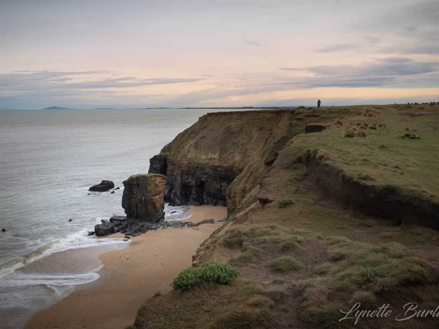 Cliffs at Fortrose (Mataura River Mouth), Fortrose, New Zealand