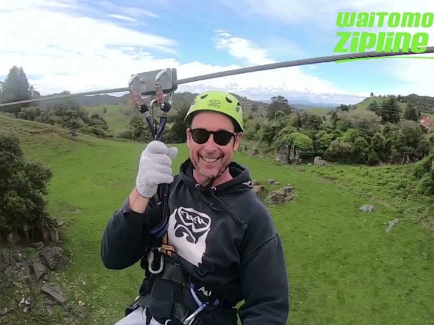 Waitomo Caves Ziplines, Waimarino, New Zealand