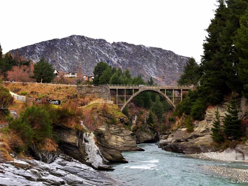 Edith Cavell Bridge, Arthurs Point, New Zealand