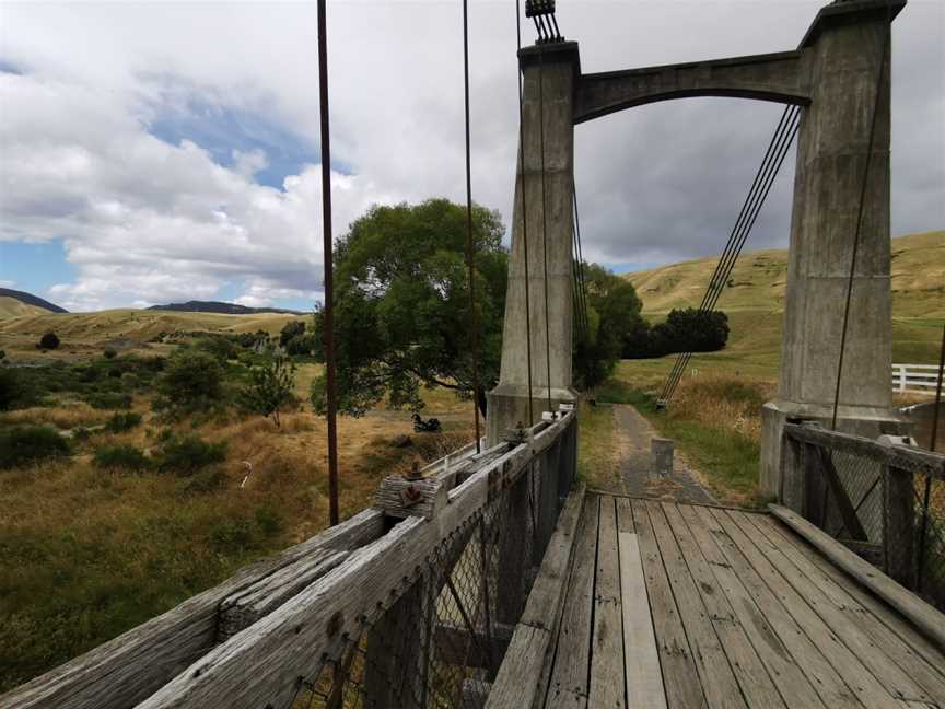 Springvale Suspension Bridge, Taihape, New Zealand