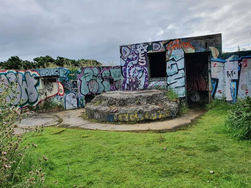 Harington Point Gun emplacements, Portobello, New Zealand