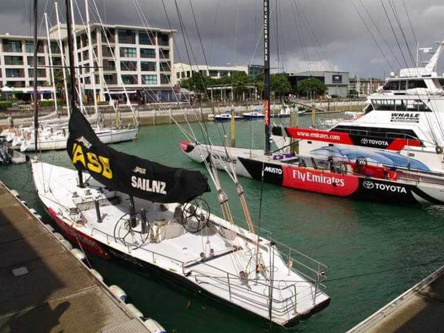 KZ1 Team New Zealand America's Cup Yacht, Auckland, New Zealand