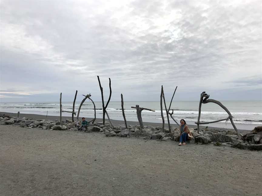 Shipwreck Memorial, Hokitika, New Zealand