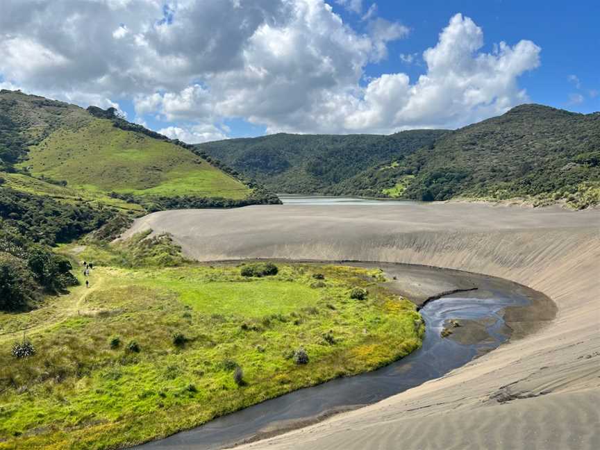 Lake Wainamu Sand Dunes, West Auckland, New Zealand