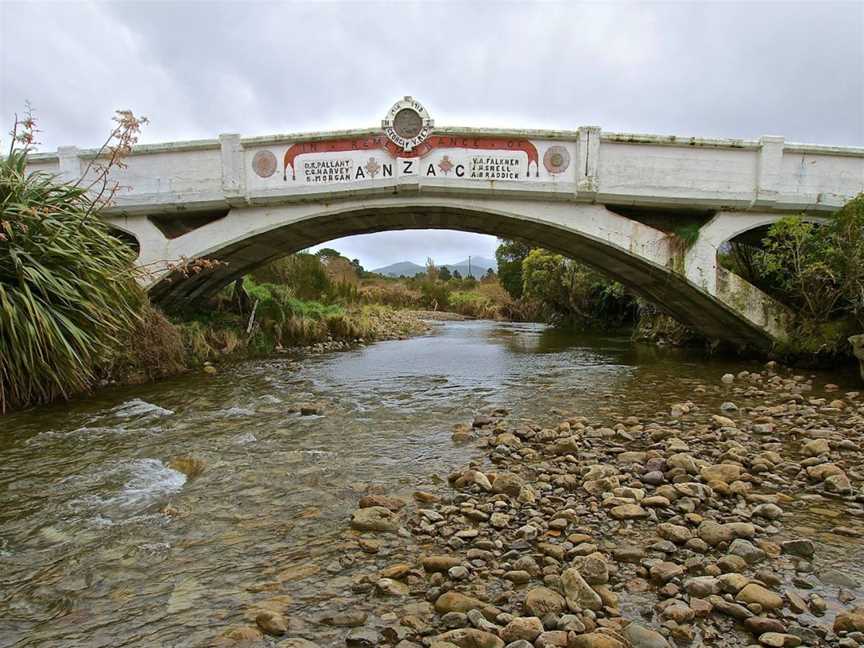 Anzac Bridge, Kaipororo, Eketahuna, New Zealand