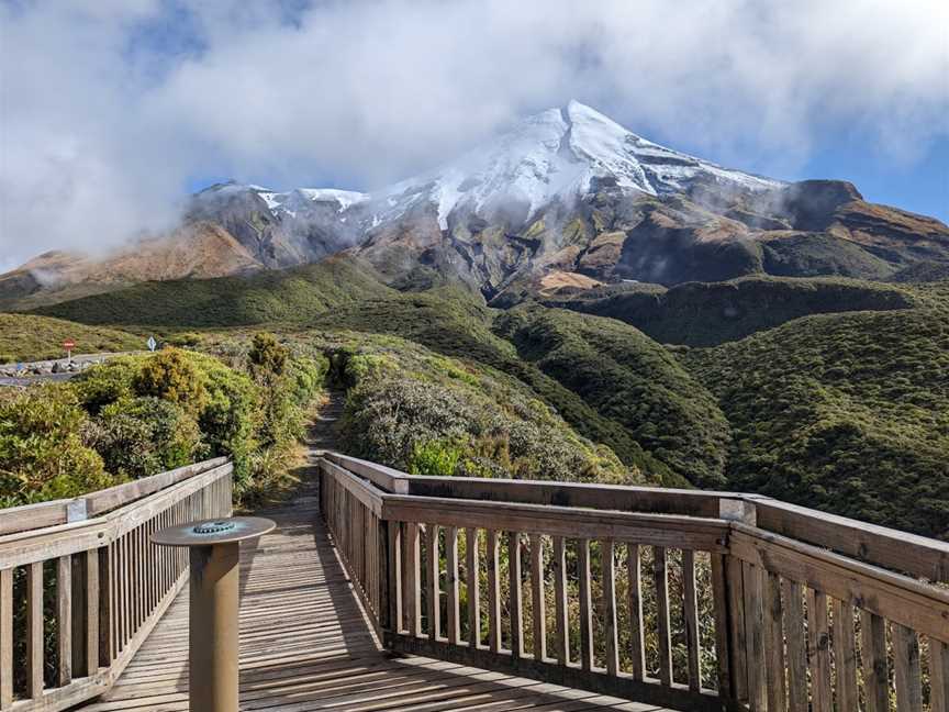 Mount Egmont viewing platform, New Plymouth, New Zealand