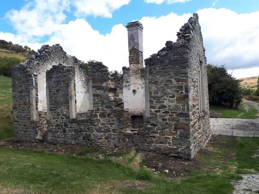 St Bathans School Ruin, Wanaka, New Zealand