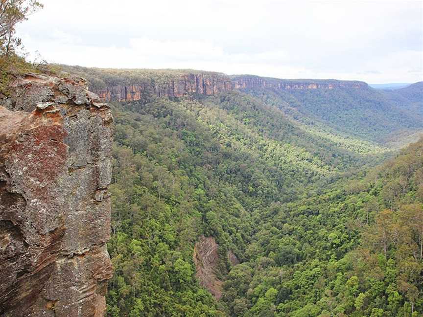 Twin Falls lookout, Fitzroy Falls, NSW