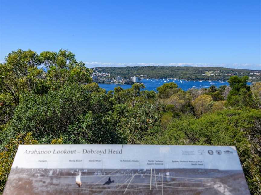 Arabanoo lookout at Dobroyd Head, Balgowlah Heights, NSW