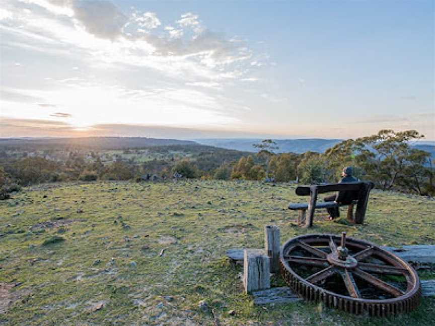 Bald Hill lookout, Hill End, NSW