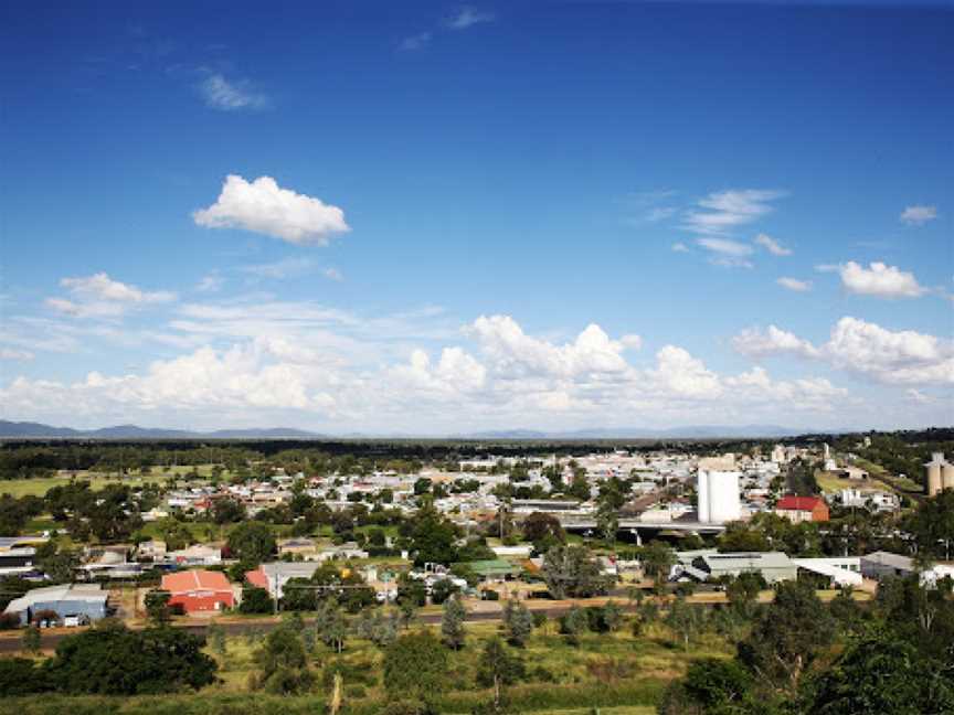 Heritage Sculptures at Pensioners Hill Lookout, Gunnedah, NSW