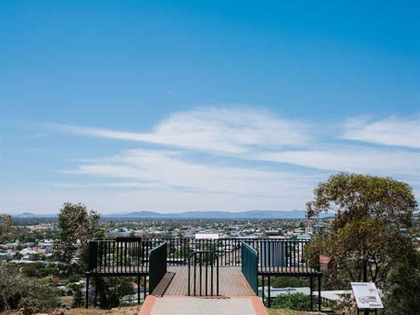 Heritage Sculptures at Pensioners Hill Lookout, Gunnedah, NSW